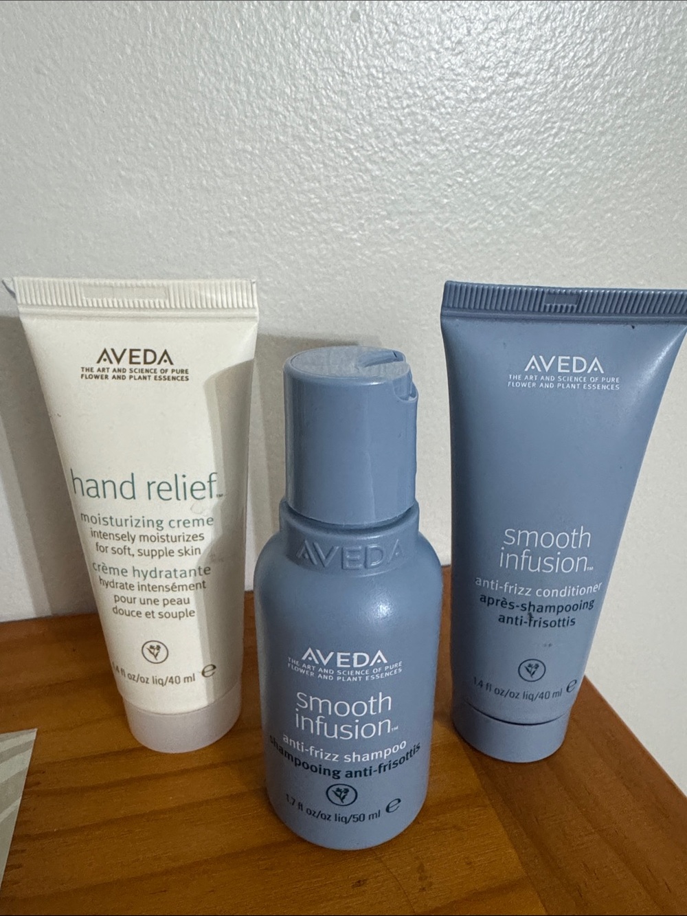 Aveda Smooth Infusion Anti-Frizz Trio — TRAVEL SIZE